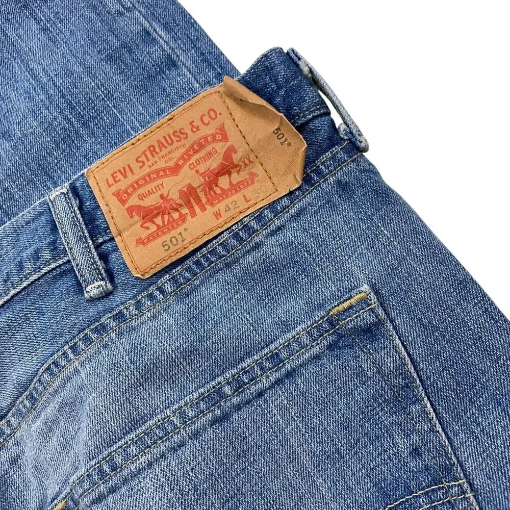 Levis 501 Straight leg Jeans Men's Size 42 x 30(31)